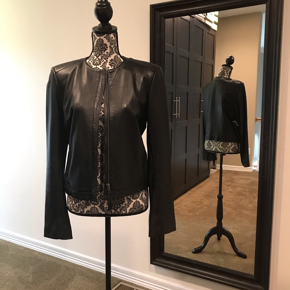 DKNY Leather Jacket